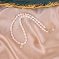 Gold Pave Rhinestone Smile