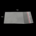 Clear self-sealing OPP plastic packaging bag 8x6cm for DIY earrings and jewelry supplies - Clear OPP Bag 6*8CM (Approx. 200pcs)