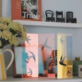 Pantalla de mesa acrílica iridiscente con diseño de golondrina para decoración moderna - Golondrina Iridiscente