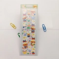 Floro x OKINI gardening theme cartoon stickers featuring cute bears and dogs with PET material - Shovel Teddy