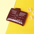 Short wine red faux crocodile leather wallet for women with card slots and snap closure - Burgundy
