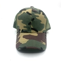 Kids woodland camouflage trucker hat with breathable mesh back for outdoor sun protection - 55-58cm Head Circumference / Camouflage