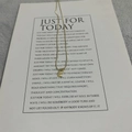 Polished 14K gold plated necklace with minimalist letter E pendant on a box chain - Letter-E