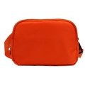 Vibrant orange nylon sports fanny pack with adjustable strap and buckle closure - Orange