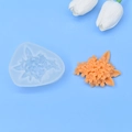 Silikonform-Detail für Lilien und Flieder mit realistischen Blütenblattmustern - Unregelmäßiger Blütencluster-Stil (98#)