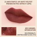 Rossetto opaco velluto #05 Caramel Tipsy con finitura rosso marrone intenso - 6.5g / 05# Caramello Astemio