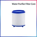 Universal replacement water filter cartridge with blue caps for kitchen faucet purifiers - Replacement Filter (No Particles)