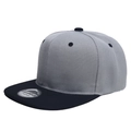 M (56-58cm) Light Grey Top Black Brim