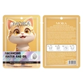 Moika balancing cat sheet mask with orange packaging for oil control and hydration - Oil-Water Balancing Cat