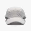 Light gray quick-dry baseball cap with laser-cut vents and KAIRUI logo for running - Adjustable / Light Gray