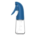 Pulverizador de aceite de vidrio azul para freidora con escala de medición de 150ml - 150ML / Azul Mar Profundo