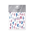 Stickers à ongles Tomoni motif marbre et design cristal aquarelle dans l'emballage TOG-001 - Lavage à l'Aquarelle Multicolore (TOG-001)