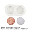 Silicone mold for basketball and baseball shapes, ideal for clay and chocolate crafts - 1# Grey (Basketball & Baseball)