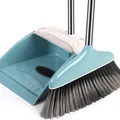 Set scopa e paletta azzurro con denti raschiatori per rimuovere i capelli - Set Classico Di Scopa E Paletta Ispessiti [blu Mare] Set Da Due Pezzi