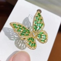 Goud Groene Zirkonia