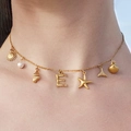 Necklace - Letter E