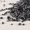 Polished black obsidian tumbled stones with natural white flecks for aromatherapy - Snowflake Obsidian (3-5mm) 100g