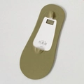 Seamless ice silk low cut socks in olive green with no-show ultra-thin fabric - One Size / Matcha Green