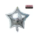 Holographic 18-inch silver star balloon for wedding and birthday party decorations - 18-inch Star Laser Silver