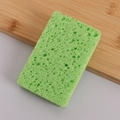 Esponja absorbente de celulosa verde para limpieza eficiente de vajilla y cocina - 11*7*2.5cm / Verde