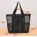 ZP-039 Mesh Beach Bag (8 Side Pockets)