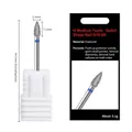 PG-43 Diamond bullet nail drill bit for cuticle prep and Russian manicure - PG-43 Medium-Bullet Shape