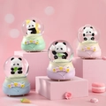 Cute panda crystal ball music box ornaments in pastel colors for bedroom desktop decoration - Cute Panda (NO.41) / 45# Light + Snow (Random One)