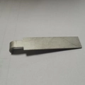 Polished silver stainless steel removal tool for Italian modular charm bracelets - Square (Sandblasted Finish) (ICH001-4)