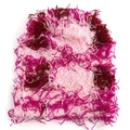 Pink camouflage knit beanie hat with deep pink patterns for winter fashion and warmth - 1# Pink Camouflage