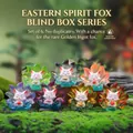Mythical Nine-Tailed Fox resin figure collection in various colors and poses - M328 Oriental Fox Set 6 / Random 1pc