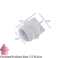 Dimensioni dettagliate dello stampo in silicone a fungo 3D per scatole in resina DIY - Fungo N. 7