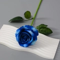 Flanellstoff Groß Blau