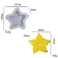 Star fruit silicone mold for DIY star-shaped fruit scented candles and handmade soap - I4 Starfruit