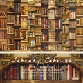 Library Cabinet 6x6 inch scrapbook paper pad with 12 vintage designs for DIY crafts - 23007a 24 Sheets