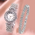 White Watch And Bracelet