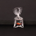 Porte-clés sac à eau avec poisson rouge en résine créatif et miniature colorée incluse - Poisson d'ornement Style 2