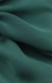 Dark green silk satin bow hair clip featuring soft fabric texture and elegant finish - Dark Green