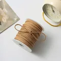 Σκούρο καφέ κορδόνι σουέτ για DIY χειροτεχνίες και σχεδιασμό κοσμημάτων - 50 Γιάρδες / Καμηλό
