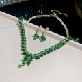 No.76 Gold Green Leaf 2-Piece Set