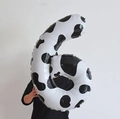 Cow print number 6 foil balloon for kids birthday party and celebration decor - Cow Pattern Style