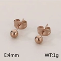 Ροζ Χρυσό 4mm(KE96252-Z)