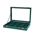 12-Grid Jewelry Box with Lid