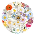Pack de 55 pegatinas de grafiti de margaritas impermeables para monopatines y cascos de colores - MargaritaX471-55Pzs