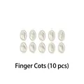 Protective disposable latex finger cots set of 10 pieces for resin DIY and crafting - Finger Cots (10 pcs)