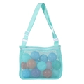 Solid Green Single Shoulder Mesh Bag 20x25x8cm