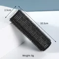 Black self-grip hair roller 10.5cm long for styling bangs with 2.5cm diameter - Small / Black