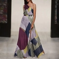 S Purple Geometric