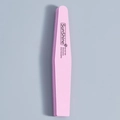 Pink double-sided nail buffer sponge M100/180 grit, washable and professional tool - Pink