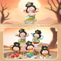 Hanfu girl figurine in Dunhuang flying apsaras style, classic version toy collectible - Tang Niu Dunhuang Flying Apsaras (Whole Box)