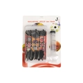 Detail of 3D Jelly Art tool set with graduated syringe and petal-shaped metal tips - Kit J